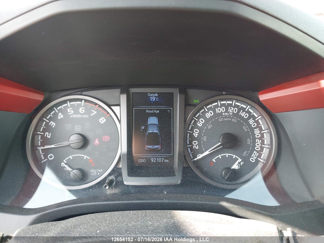 2016 TOYOTA TACOMA DBL CAB/SR/SR5/TRD SPT/OR thumbnail 8
