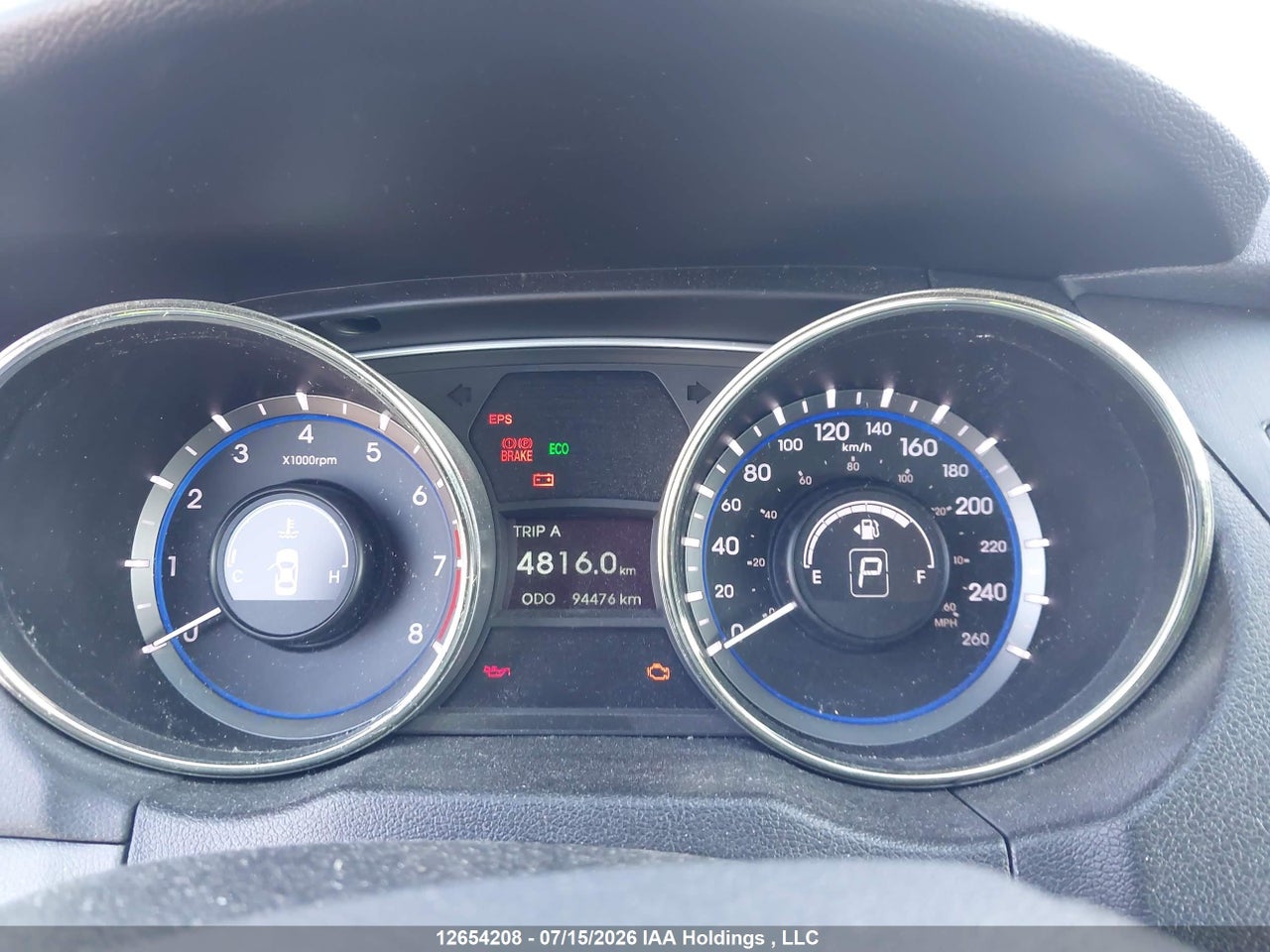 2012 HYUNDAI SONATA GLS thumbnail 8