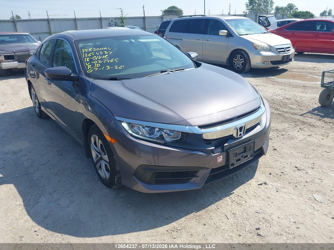 2018 HONDA CIVIC LX thumbnail 2