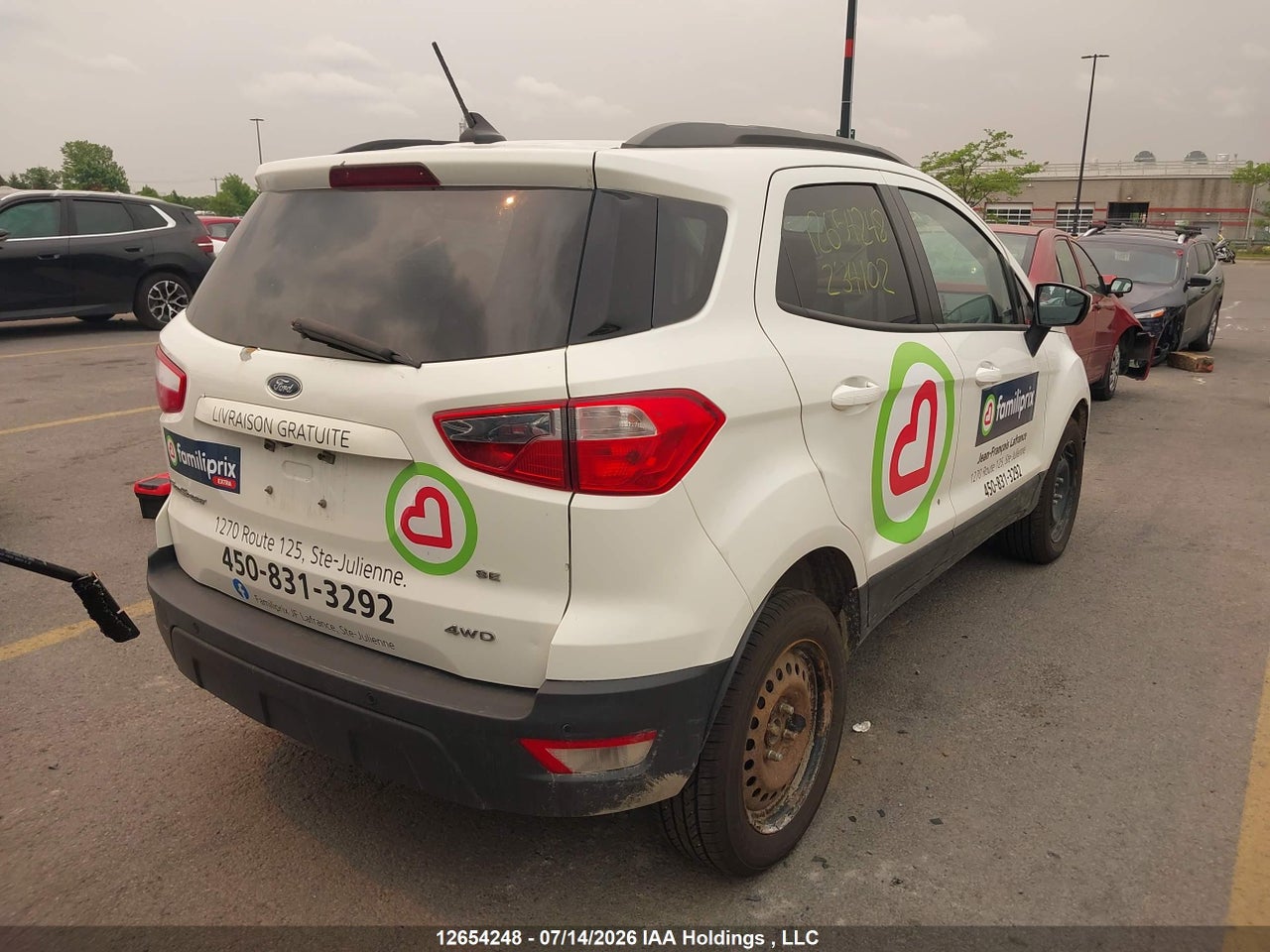 2018 FORD ECOSPORT SE thumbnail 5