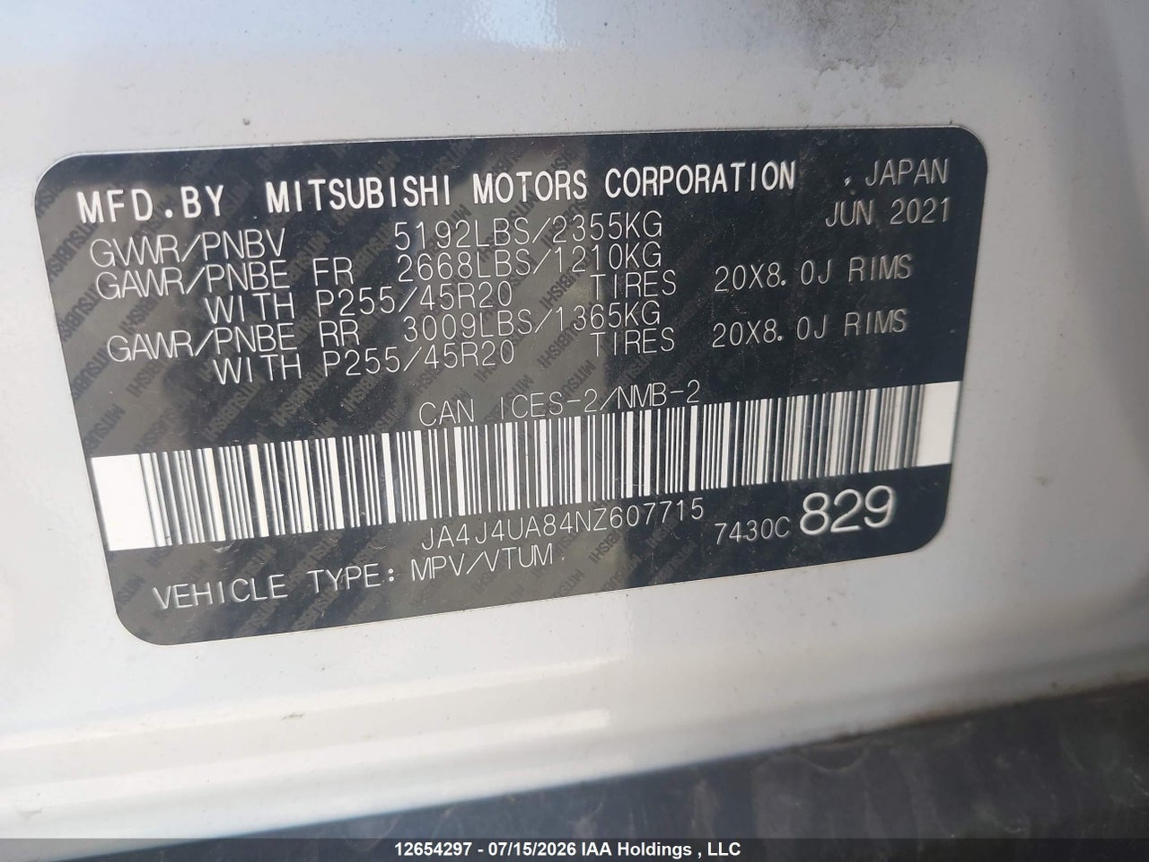 2022 MITSUBISHI OUTLANDER SE/BLACK EDITION thumbnail 10