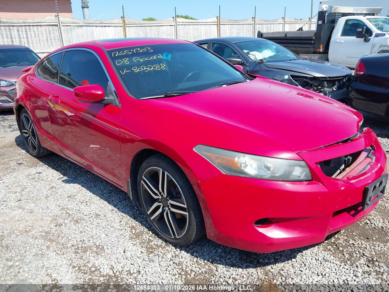 2008 HONDA ACCORD EXL thumbnail 2