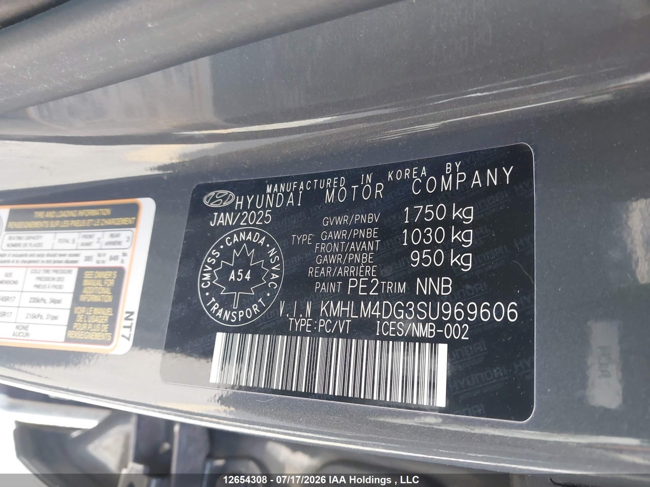 2025 HYUNDAI ELANTRA PREFERRED WITH TECH PACKAGE thumbnail 10