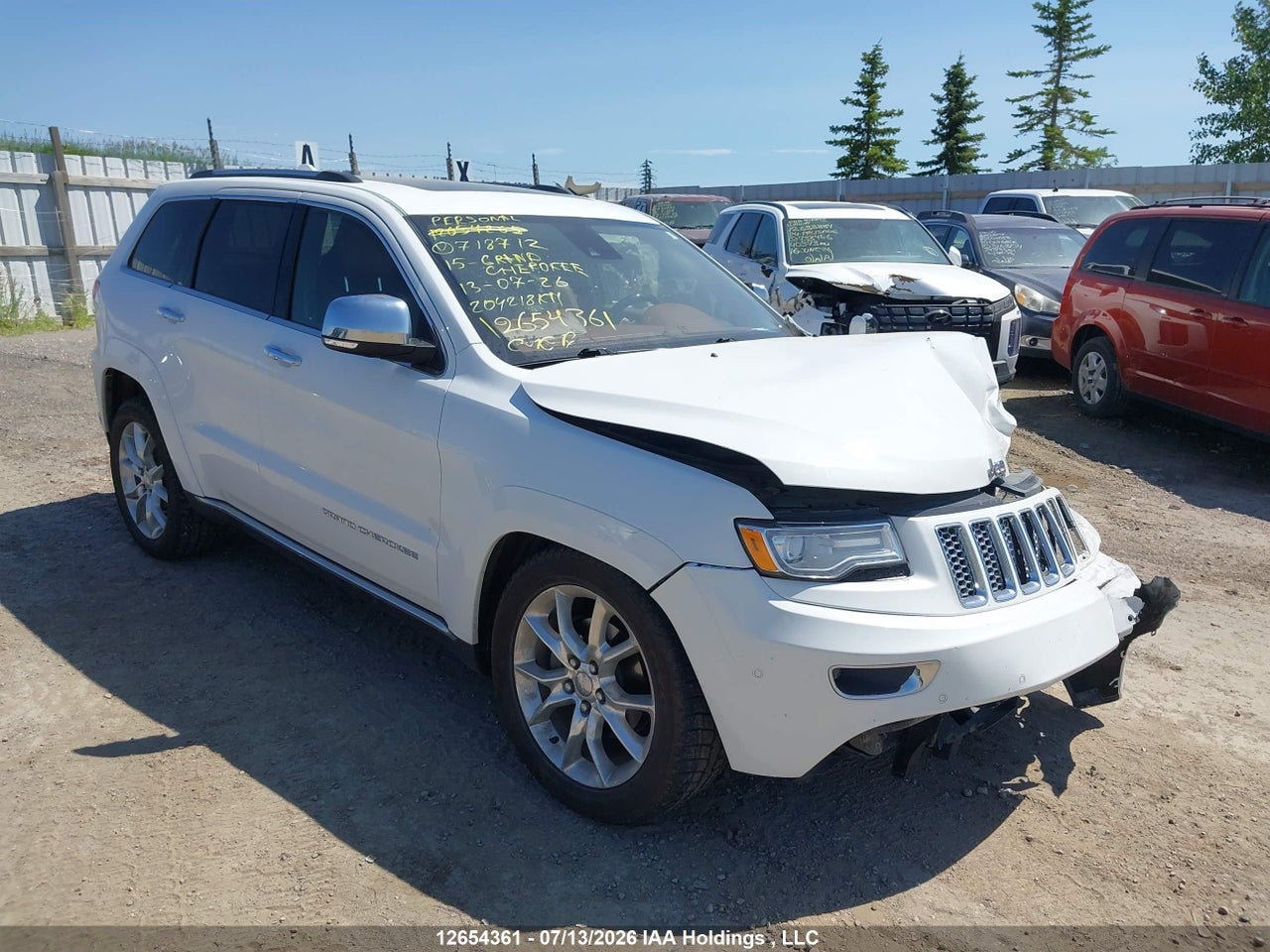 2015 JEEP GRAND CHEROKEE SUMMIT thumbnail 2