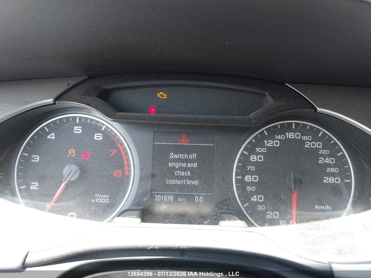 2009 AUDI A4 2.0T QUATTRO thumbnail 8