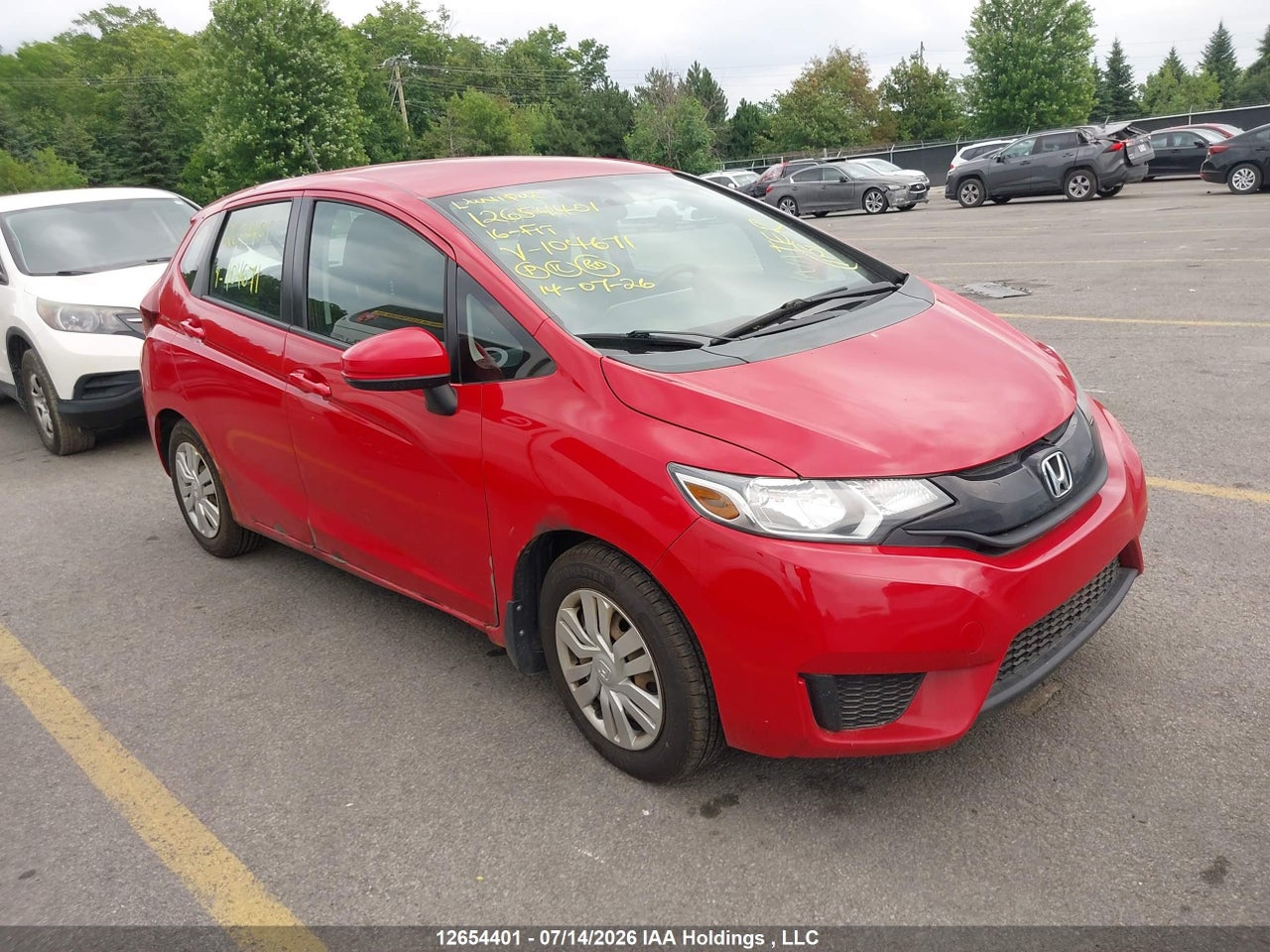 2016 HONDA FIT LX thumbnail 2