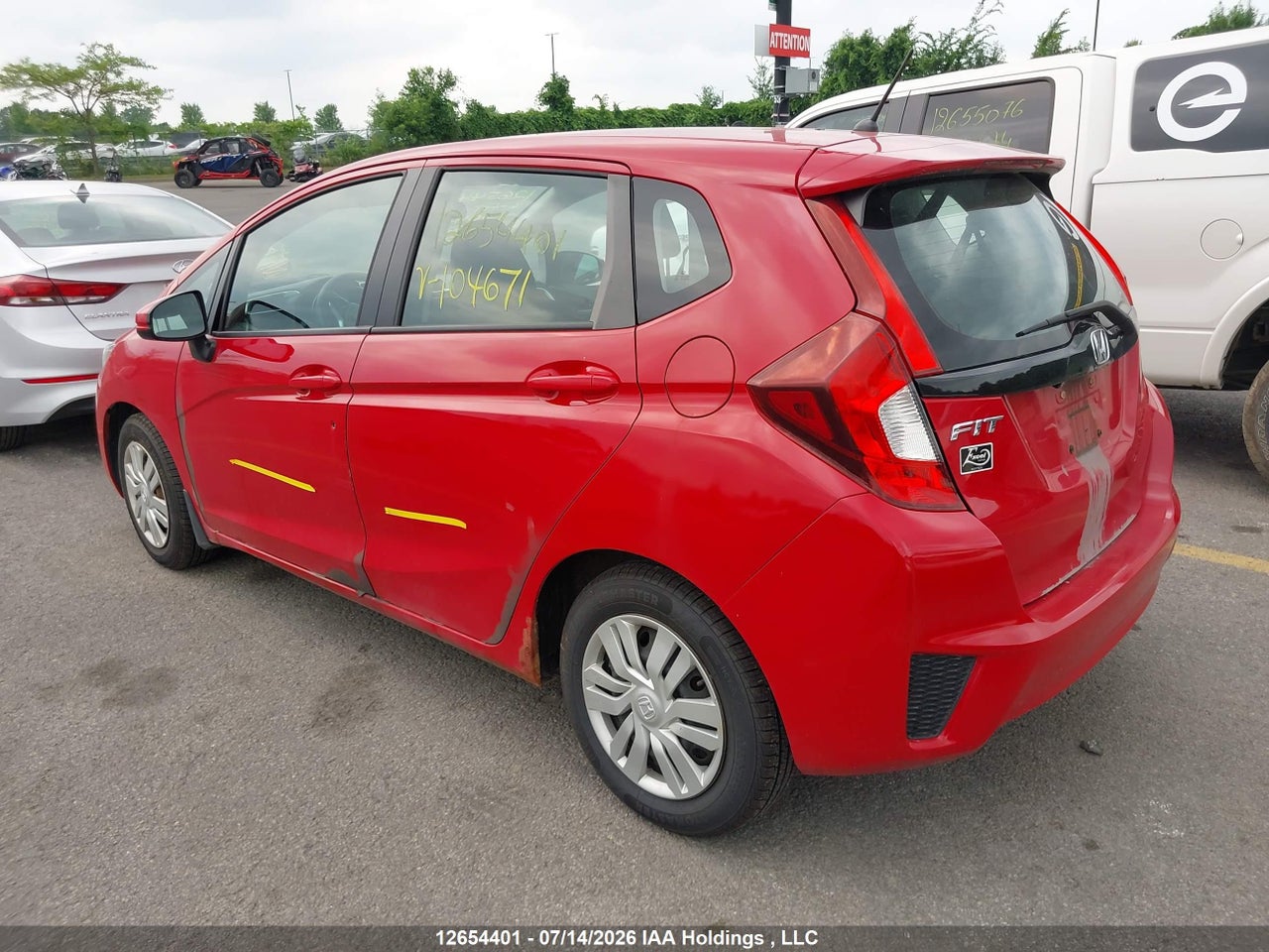 2016 HONDA FIT LX thumbnail 4