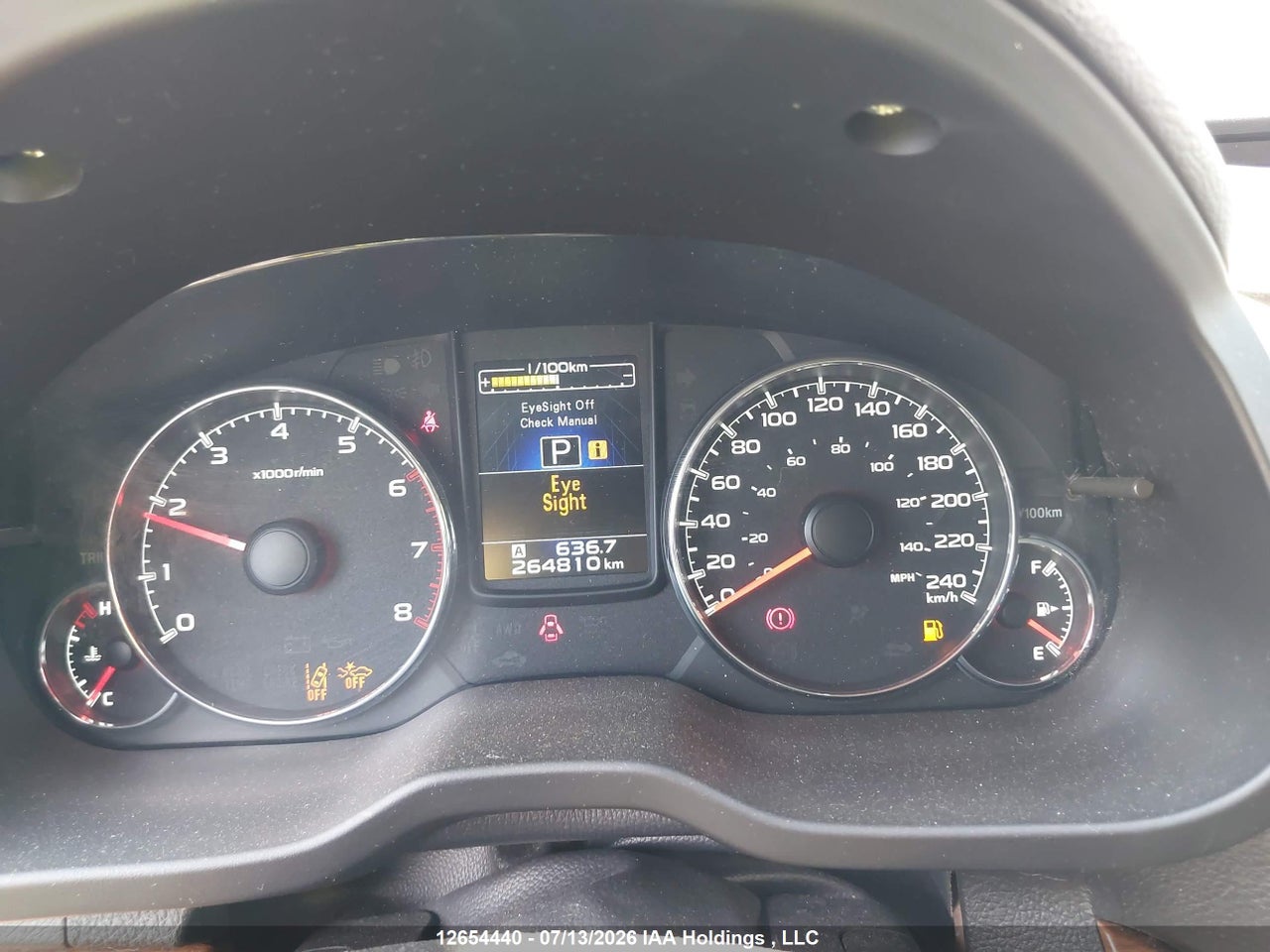 2014 SUBARU OUTBACK 2.5I LIMITED PACKAGE thumbnail 8