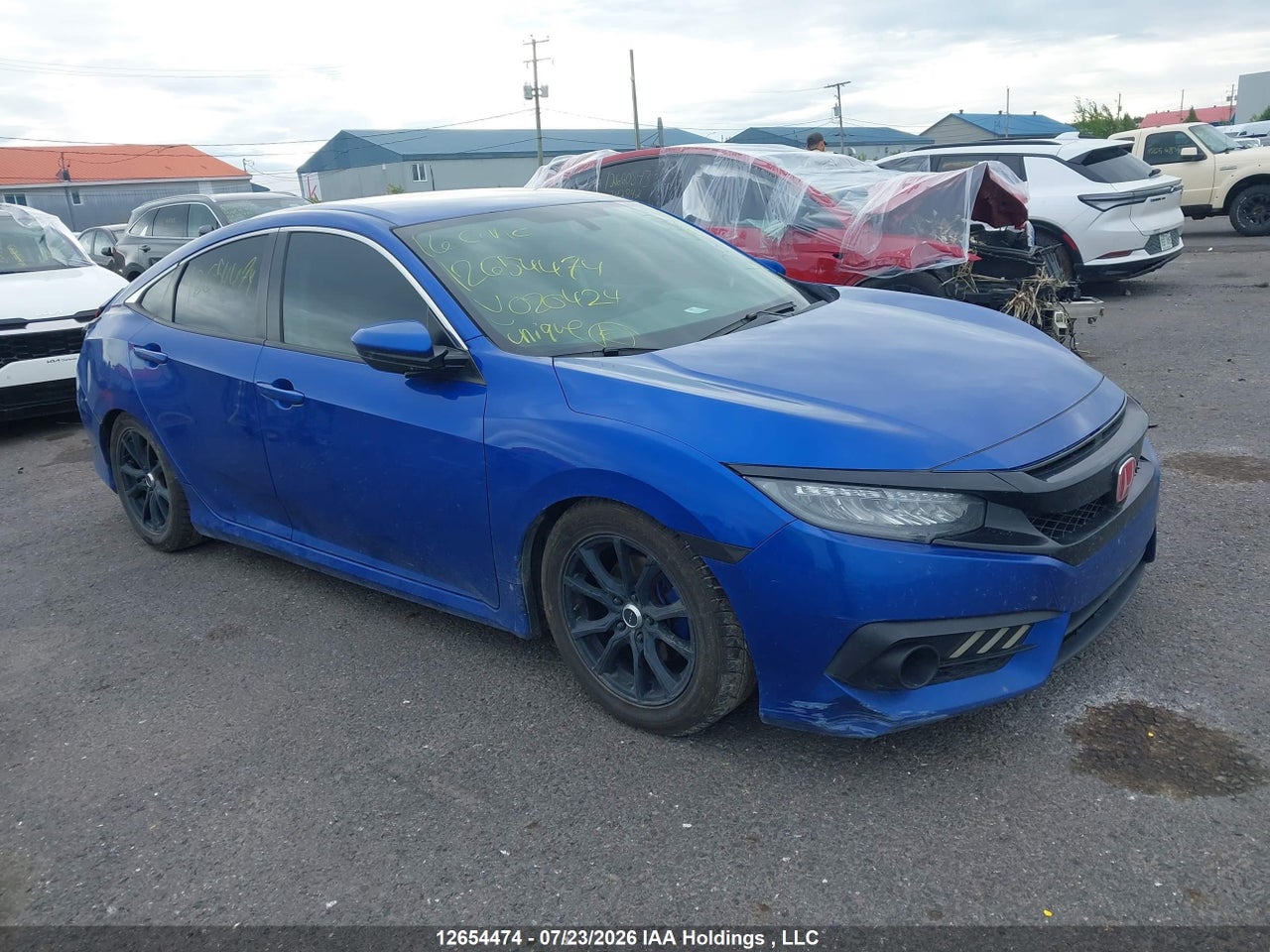 2016 HONDA CIVIC LX thumbnail 2