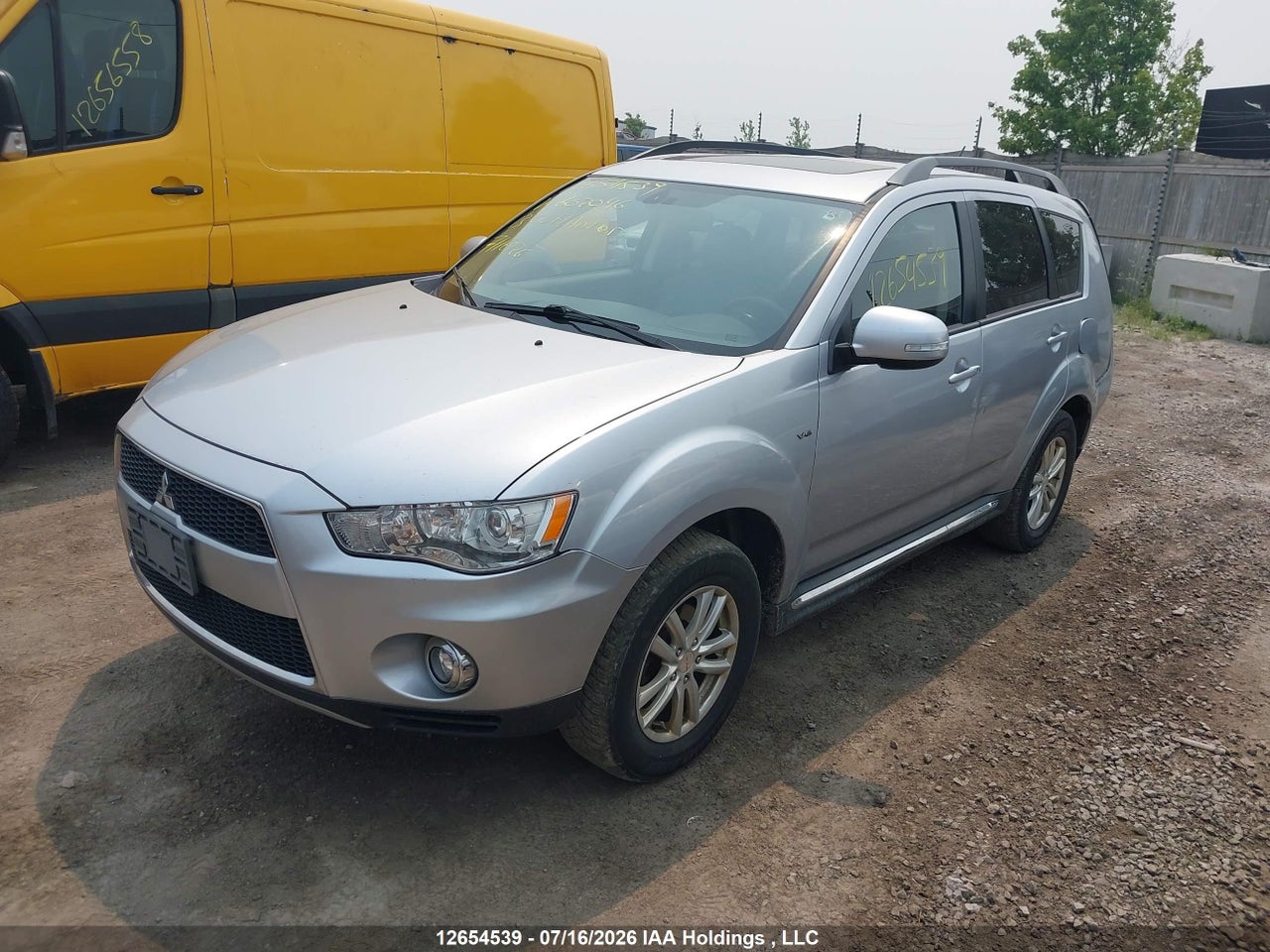 2013 MITSUBISHI OUTLANDER XLS thumbnail 3
