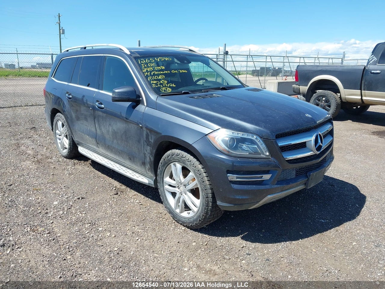 2014 MERCEDES BENZ GL 350 BLUETEC 4MATIC thumbnail 2