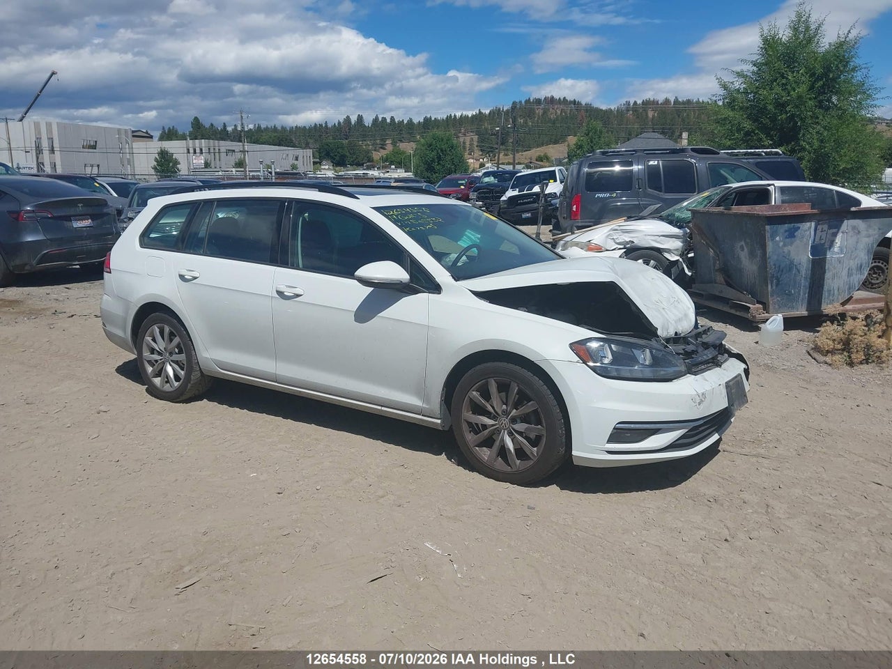 2019 VOLKSWAGEN GOLF SPORTWAGEN S thumbnail 2