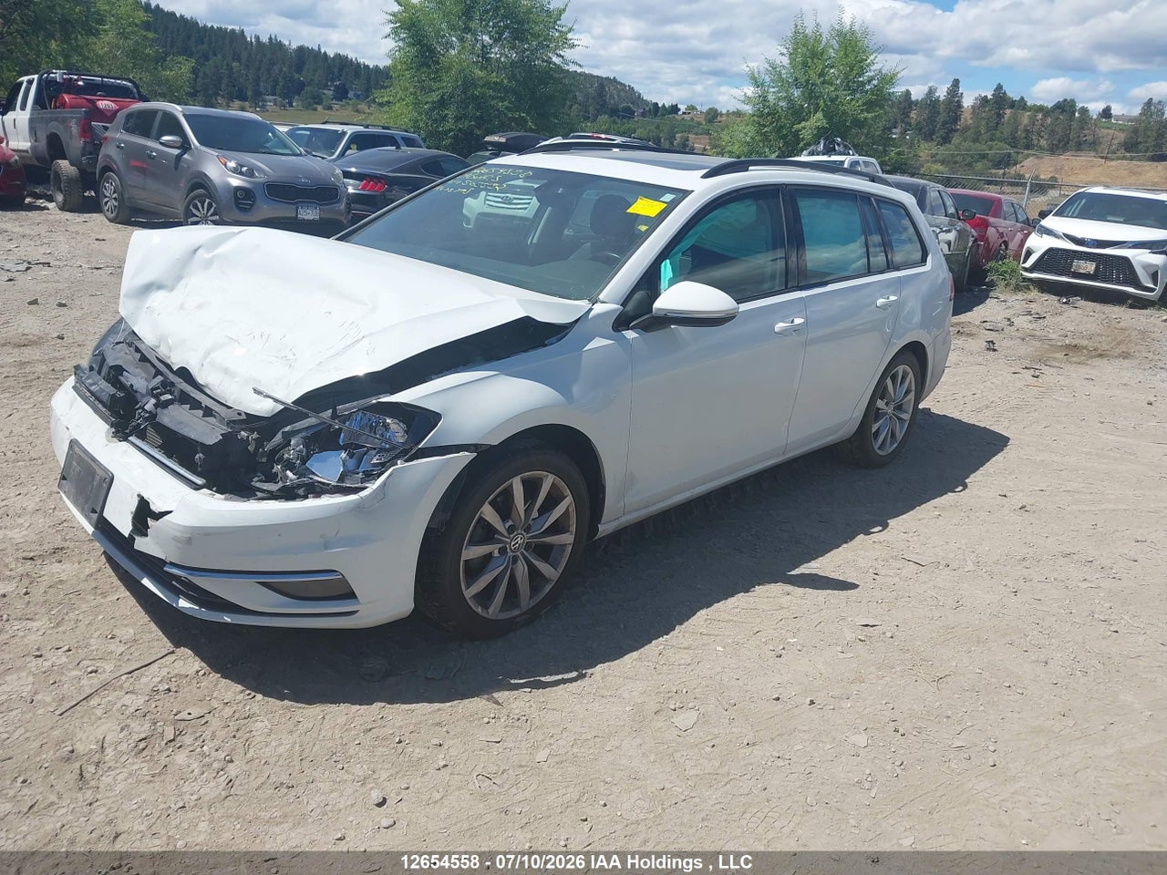 2019 VOLKSWAGEN GOLF SPORTWAGEN S thumbnail 3