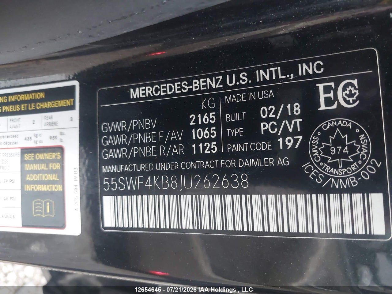 2018 MERCEDES BENZ C 300 4MATIC thumbnail 10