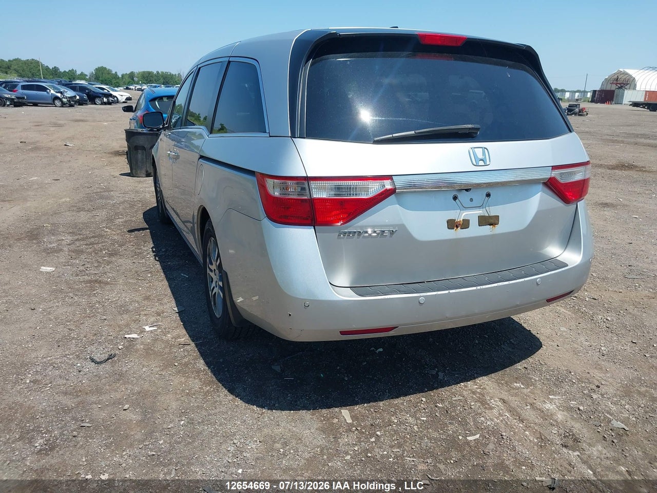 2012 HONDA ODYSSEY EXL thumbnail 4
