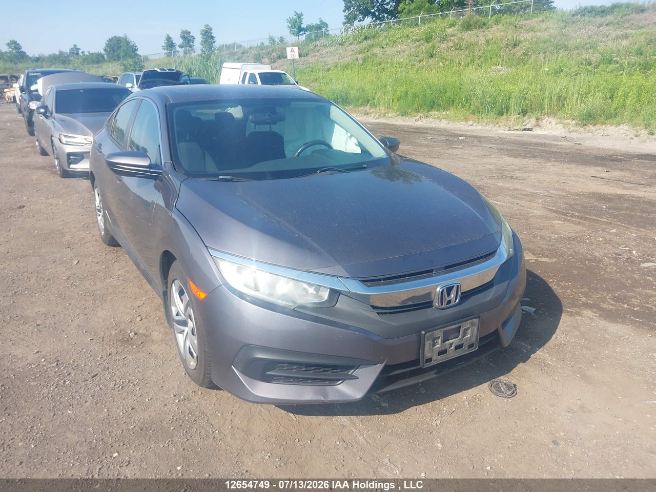 2016 HONDA CIVIC LX thumbnail 2
