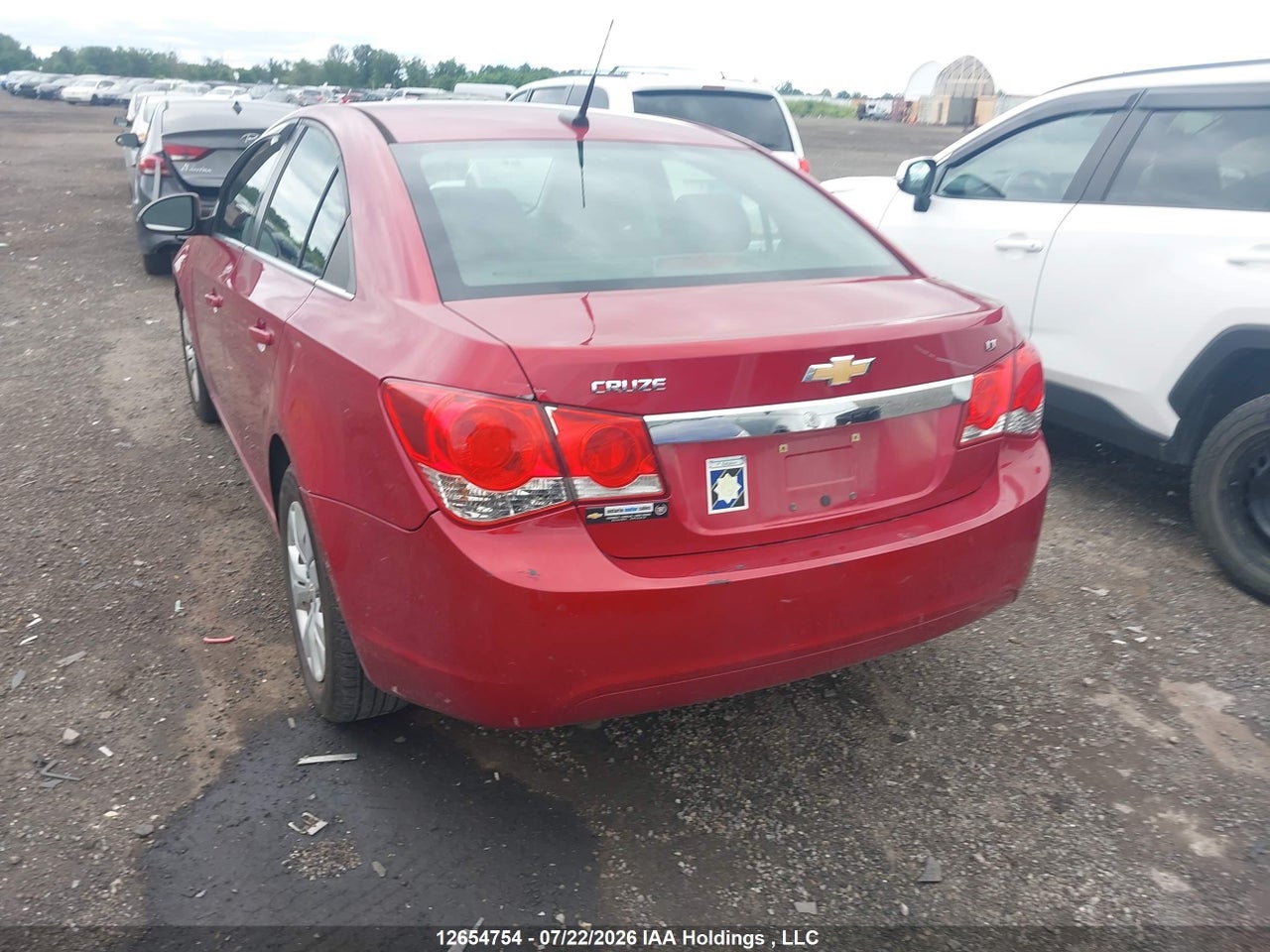 2012 CHEVROLET CRUZE LT TURBO thumbnail 4