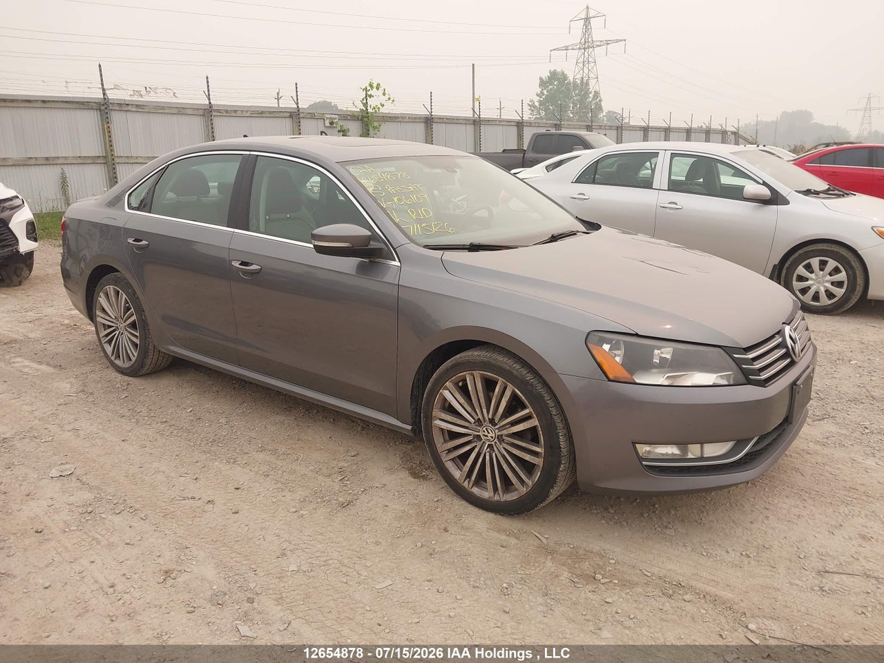 2015 VOLKSWAGEN PASSAT 1.8 TSI COMFORTLINE thumbnail 2