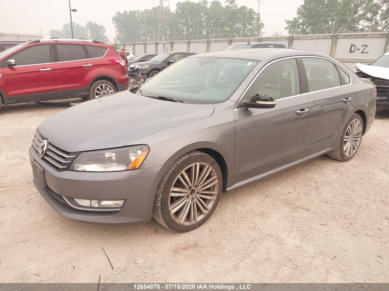 2015 VOLKSWAGEN PASSAT 1.8 TSI COMFORTLINE thumbnail 3