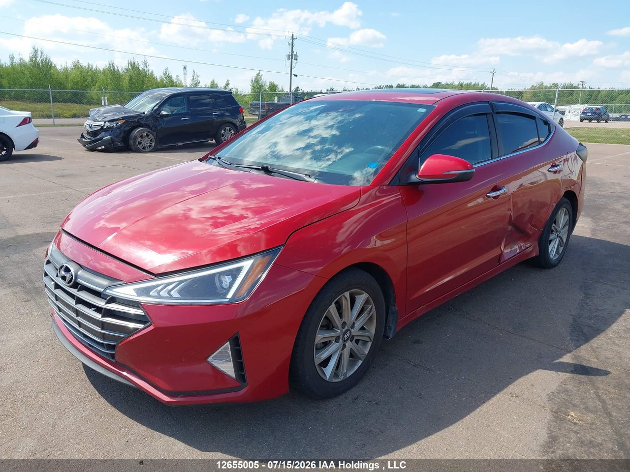2020 HYUNDAI ELANTRA LUXURY thumbnail 3