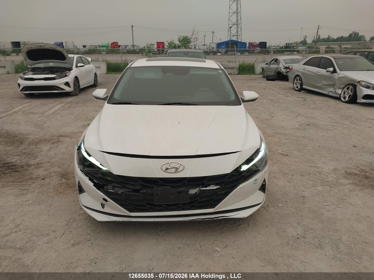 2022 HYUNDAI ELANTRA PREFERRED IVT WITH SUN AND TECH PACKAGE thumbnail 12