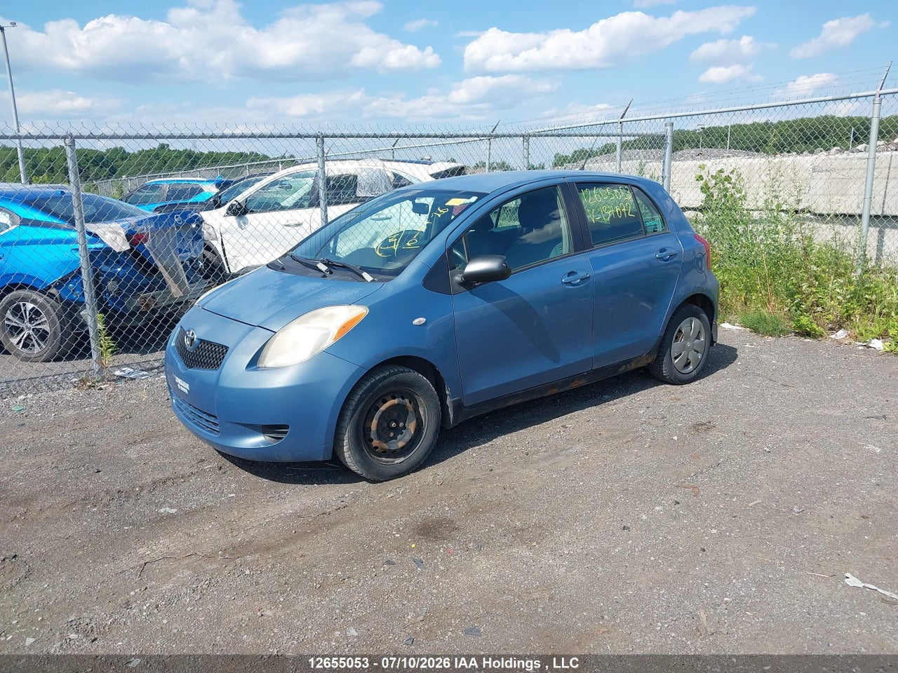 2007 TOYOTA YARIS thumbnail 3