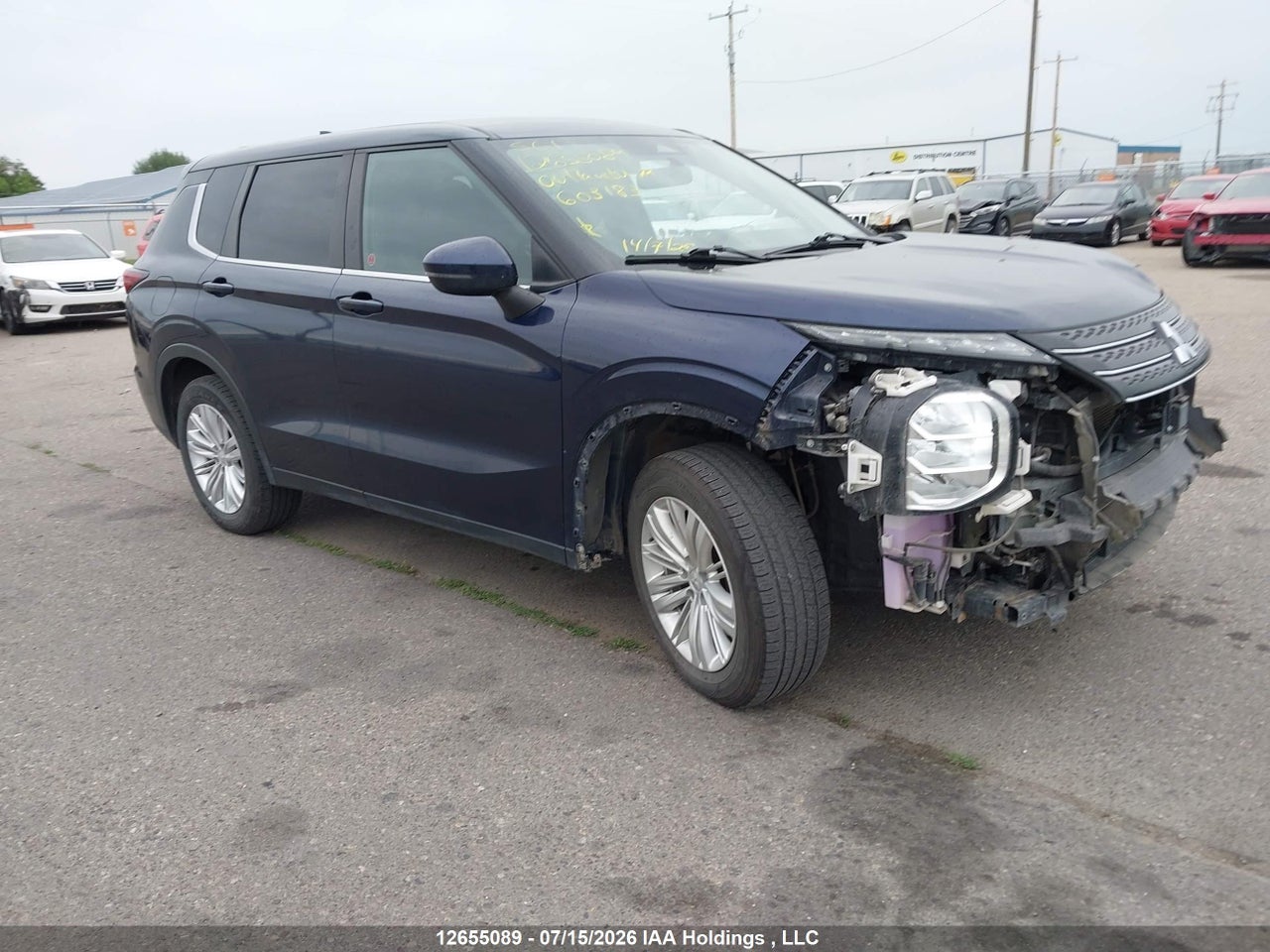 2022 MITSUBISHI OUTLANDER ES thumbnail 2