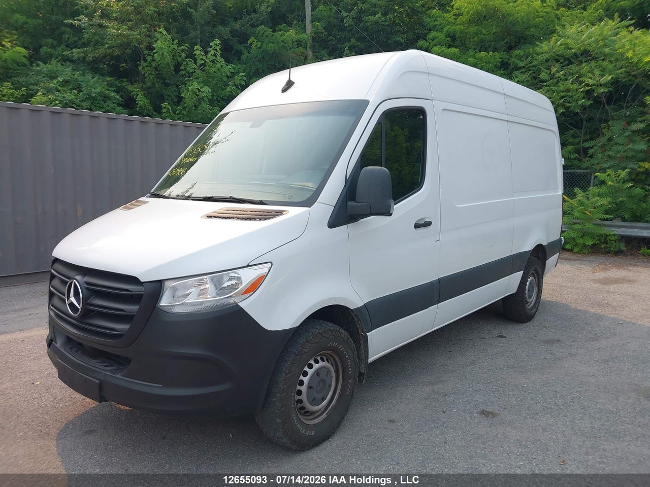 2019 MERCEDES BENZ SPRINTER 2500 HIGH ROOF V6/STANDARD ROOF V6 thumbnail 3
