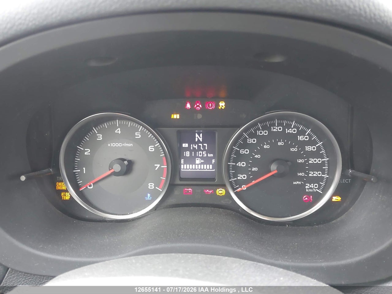 2013 SUBARU IMPREZA 2.0I TOURING PACKAGE thumbnail 8
