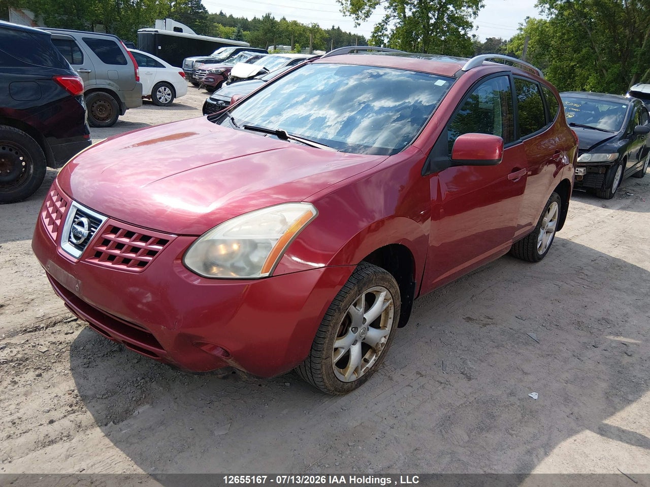 2008 NISSAN ROGUE SL thumbnail 3