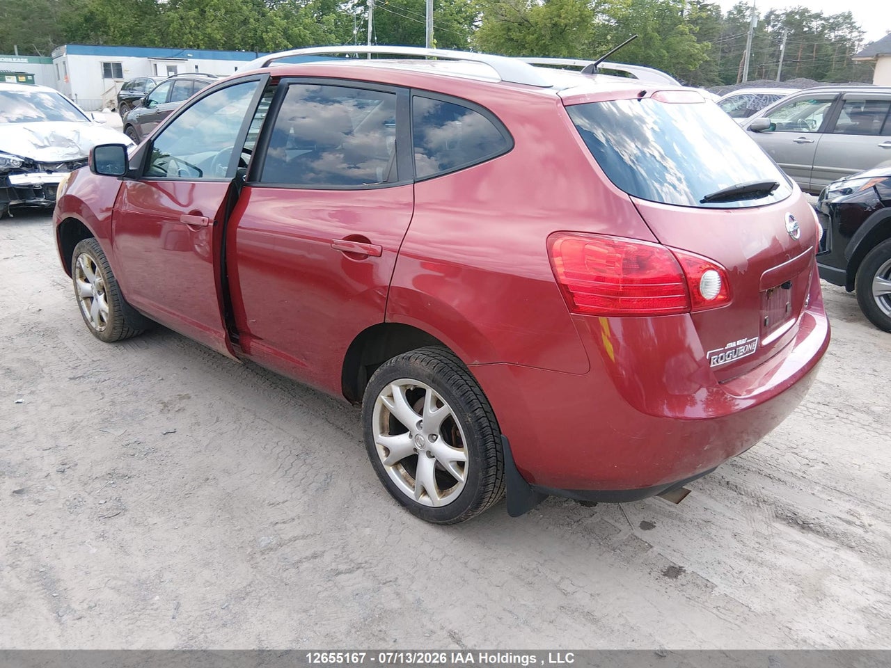 2008 NISSAN ROGUE SL thumbnail 4
