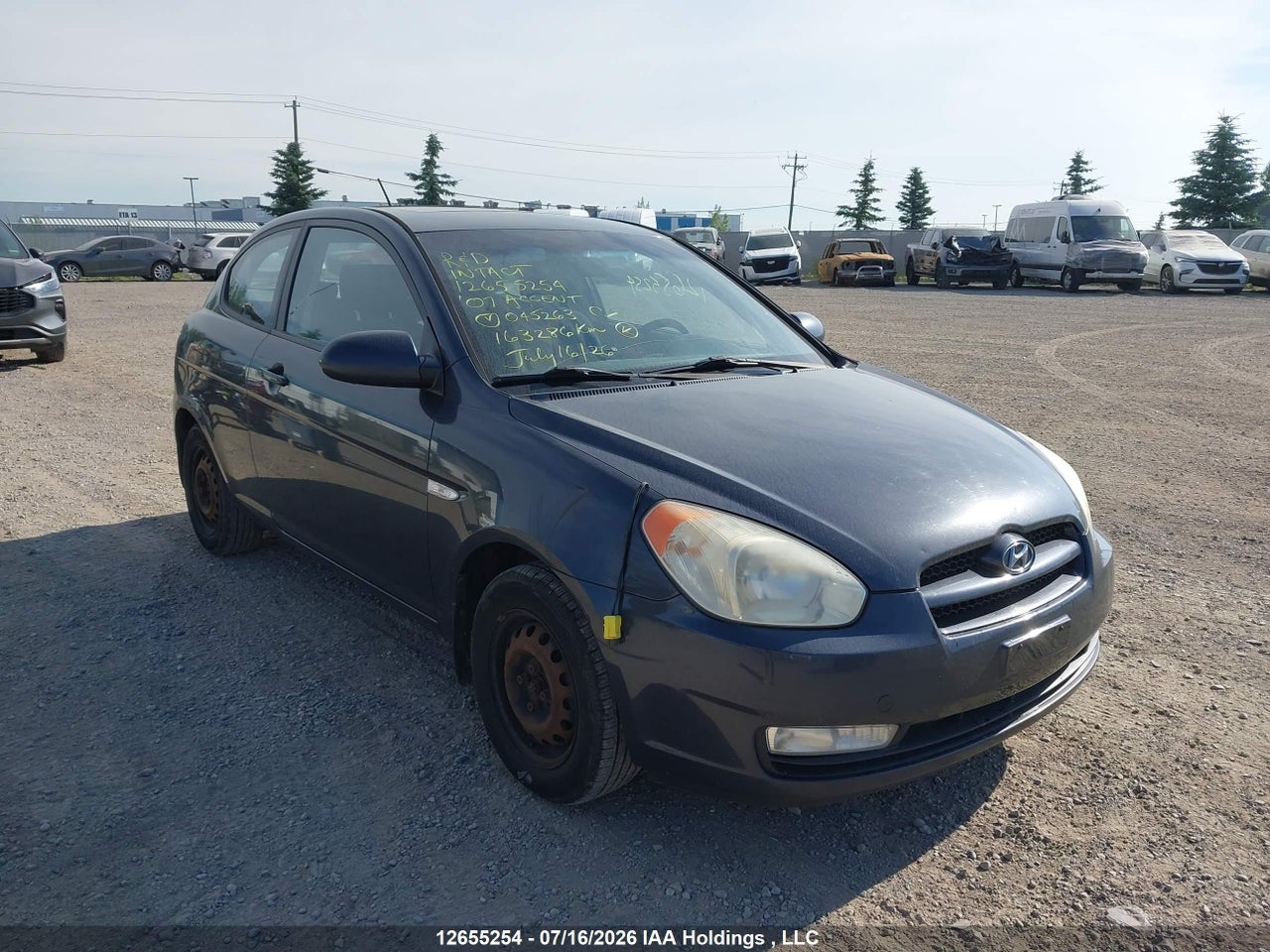 2007 HYUNDAI ACCENT GS/SR thumbnail 2