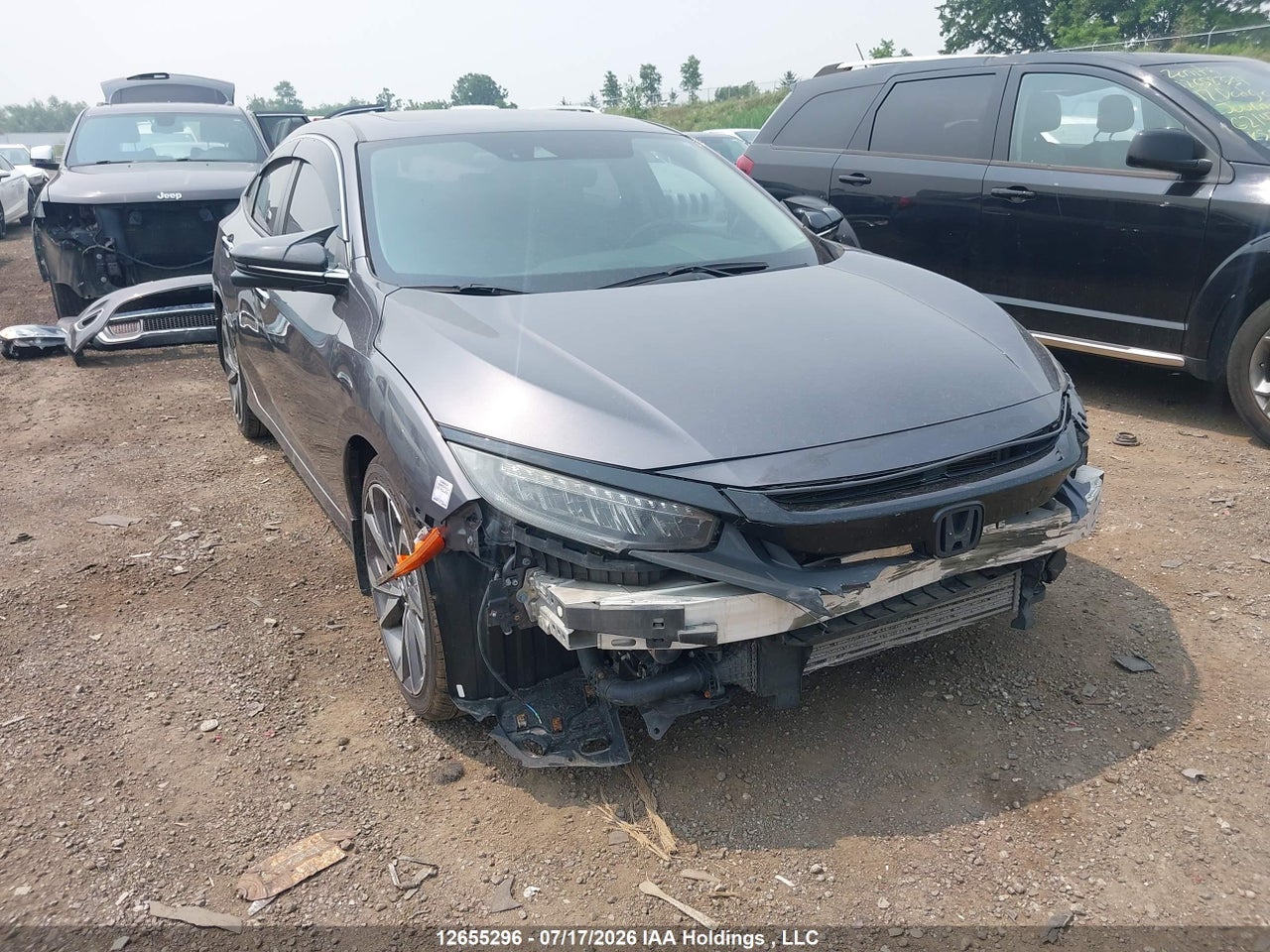 2019 HONDA Civic touring thumbnail 2