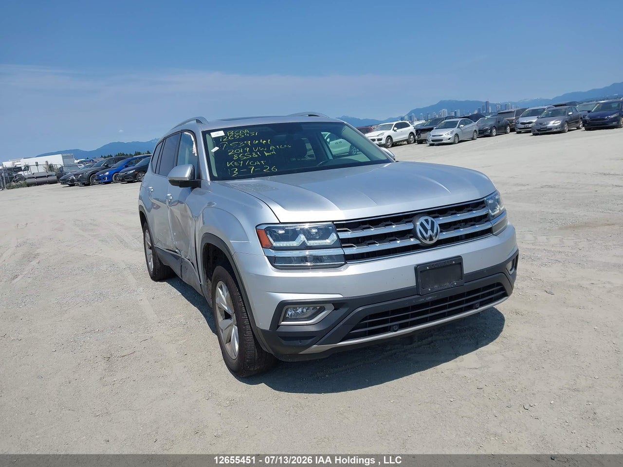 2019 VOLKSWAGEN ATLAS SEL thumbnail 2
