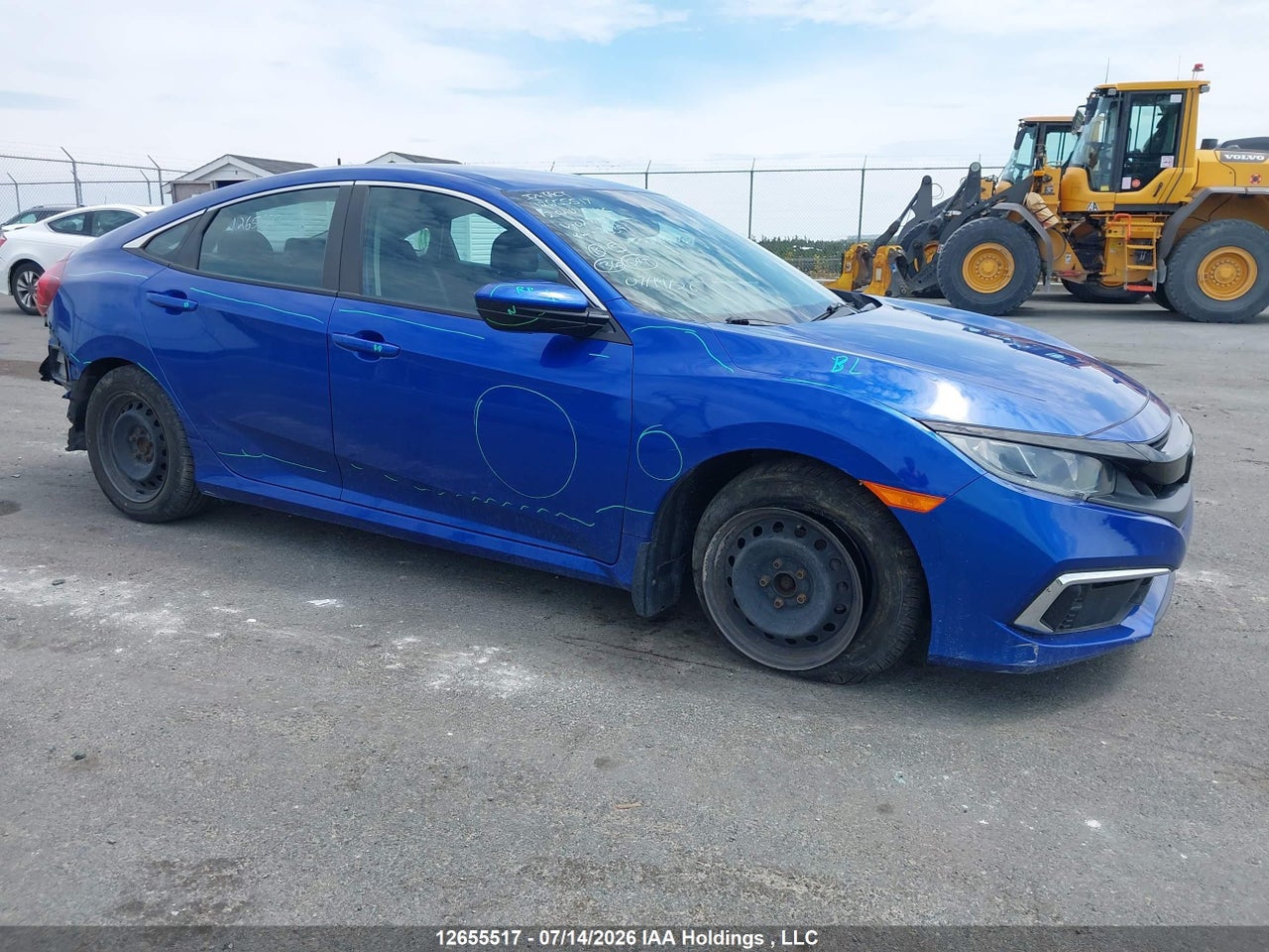 2020 HONDA CIVIC LX thumbnail 2