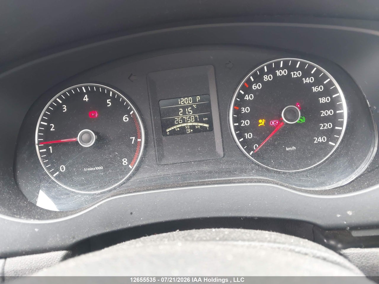 2012 VOLKSWAGEN JETTA SE thumbnail 8