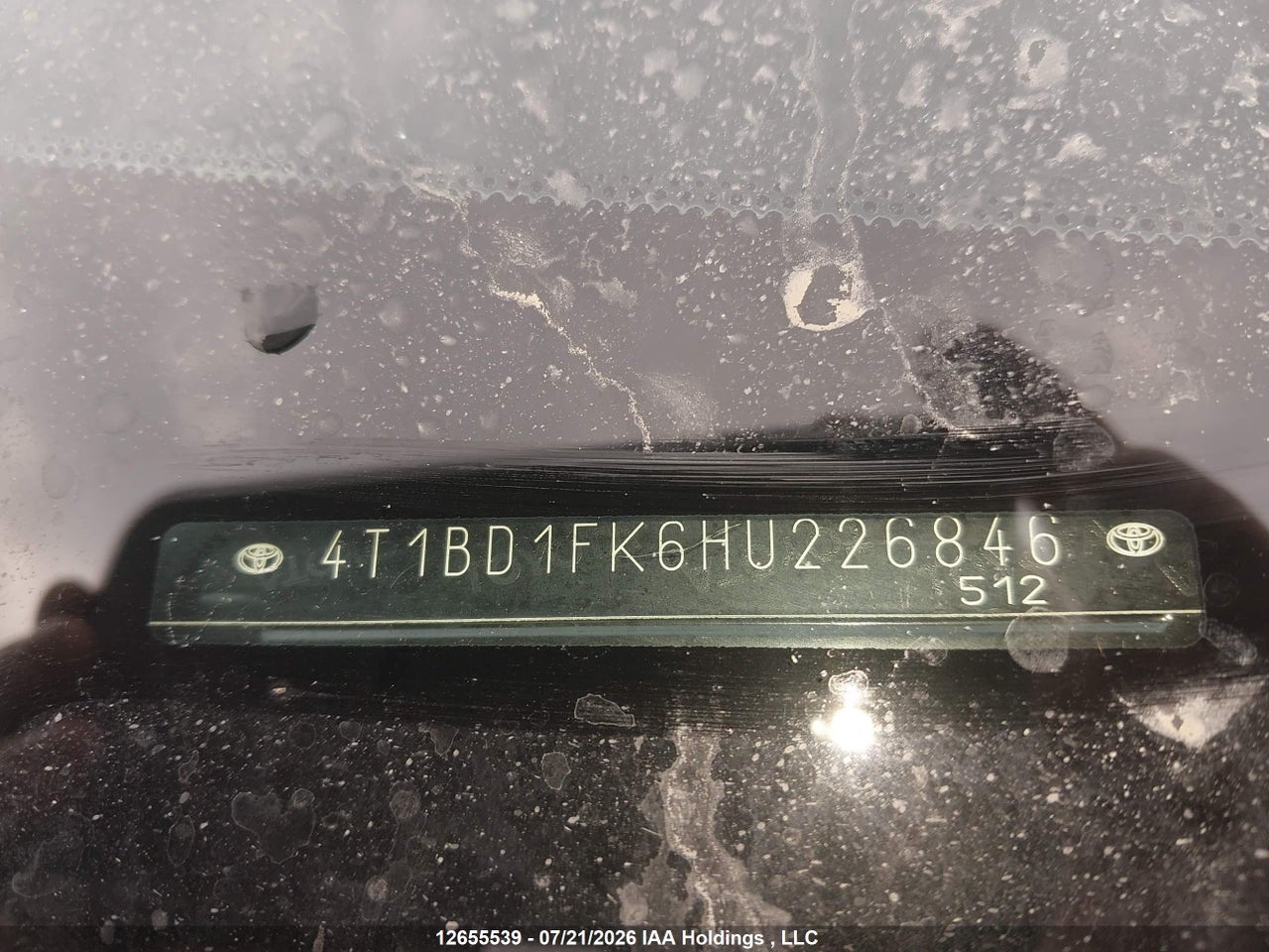 2017 TOYOTA CAMRY HYBRID/LE/XLE/SE thumbnail 10