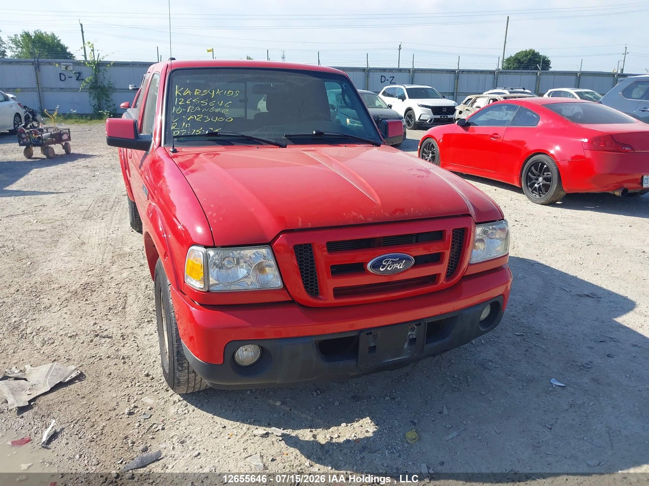2010 FORD RANGER SUPER CAB thumbnail 7