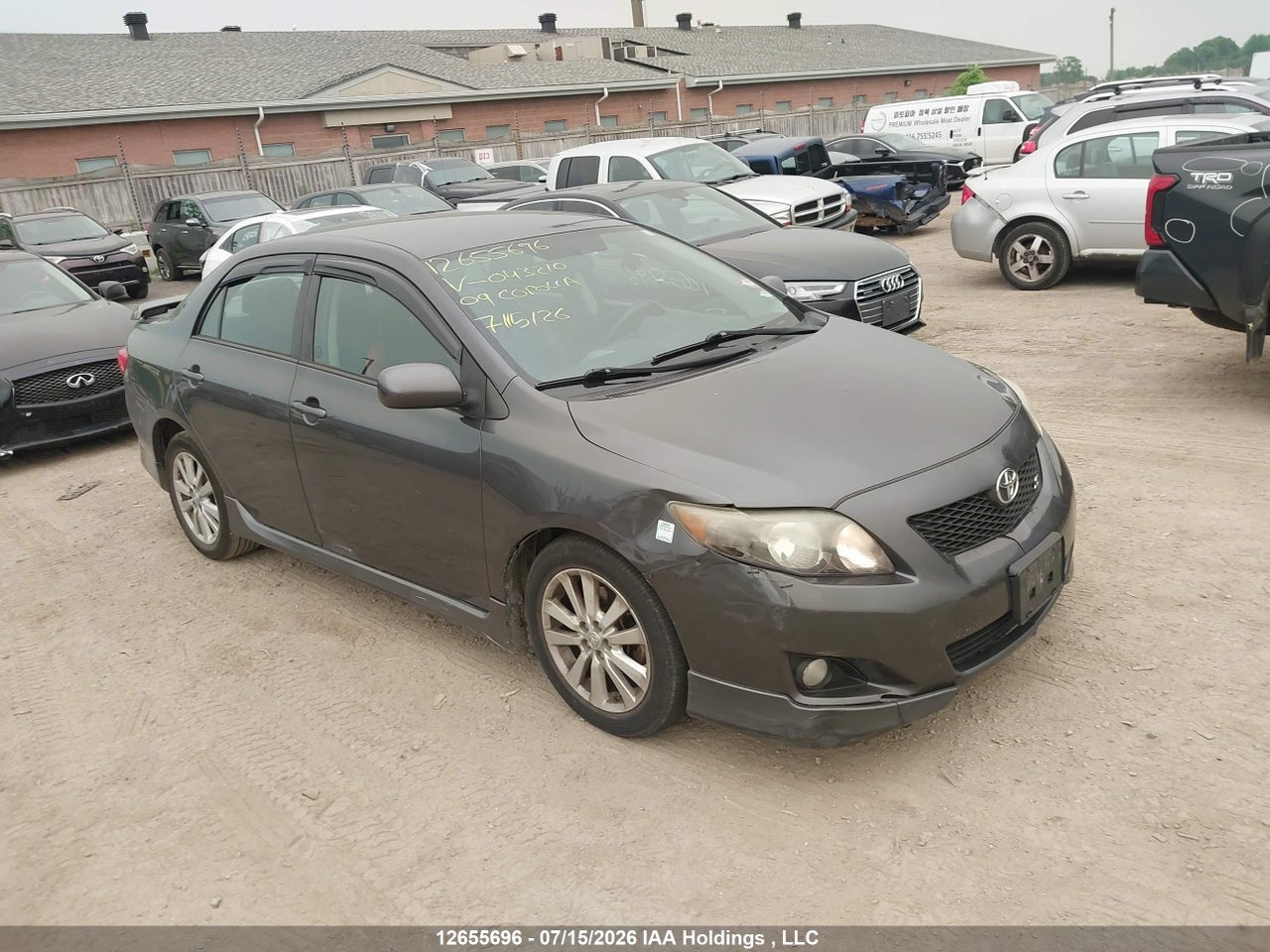 2009 TOYOTA COROLLA S thumbnail 2