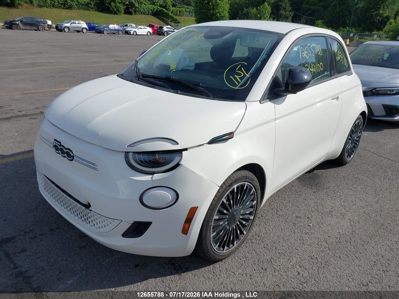 2025 FIAT 500E BEV RED thumbnail 3