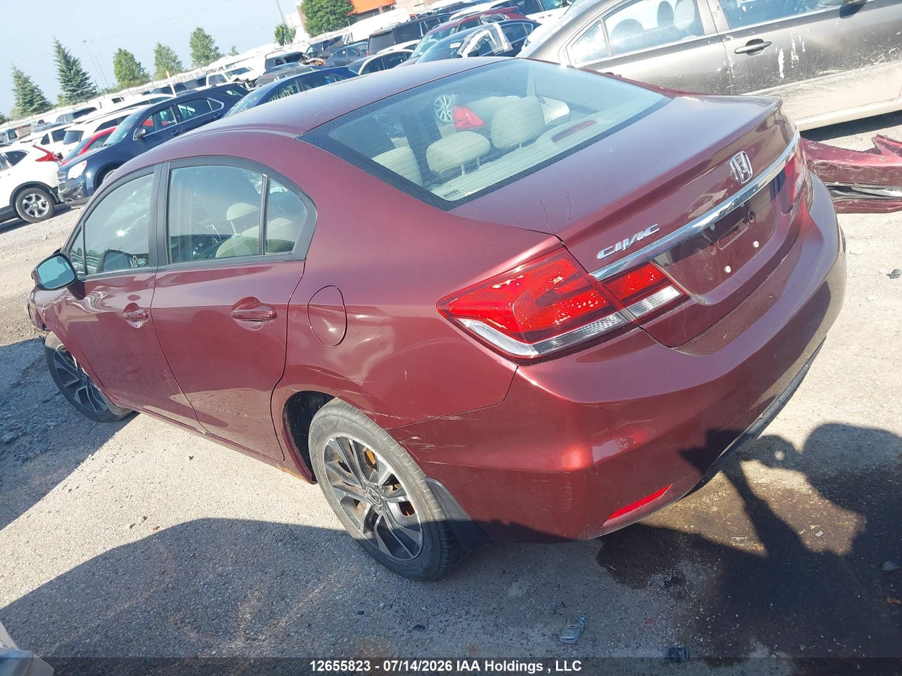 2013 HONDA CIVIC EX thumbnail 4