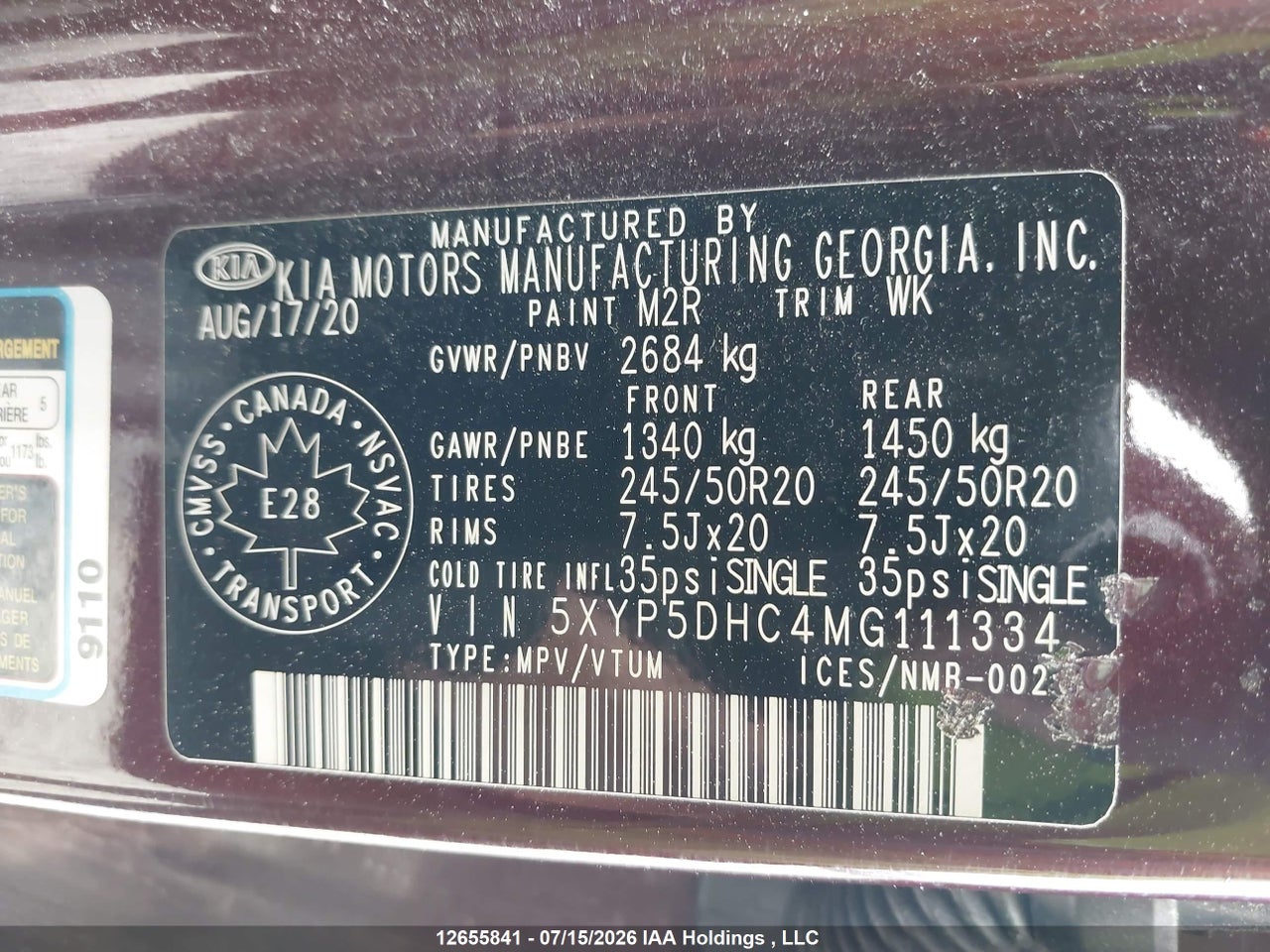 2021 KIA TELLURIDE SX thumbnail 10