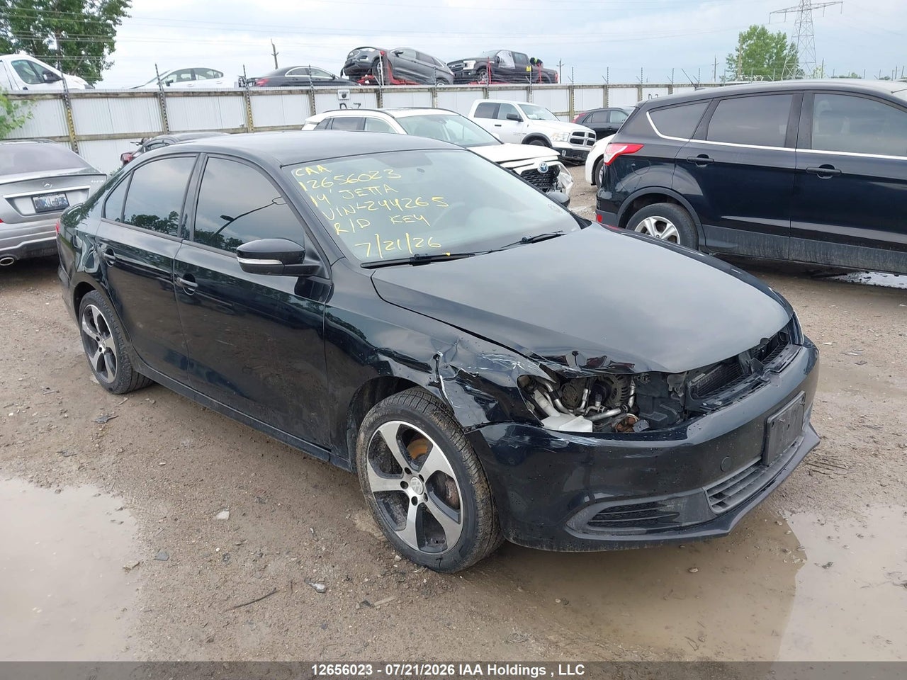 2014 VOLKSWAGEN JETTA S thumbnail 2