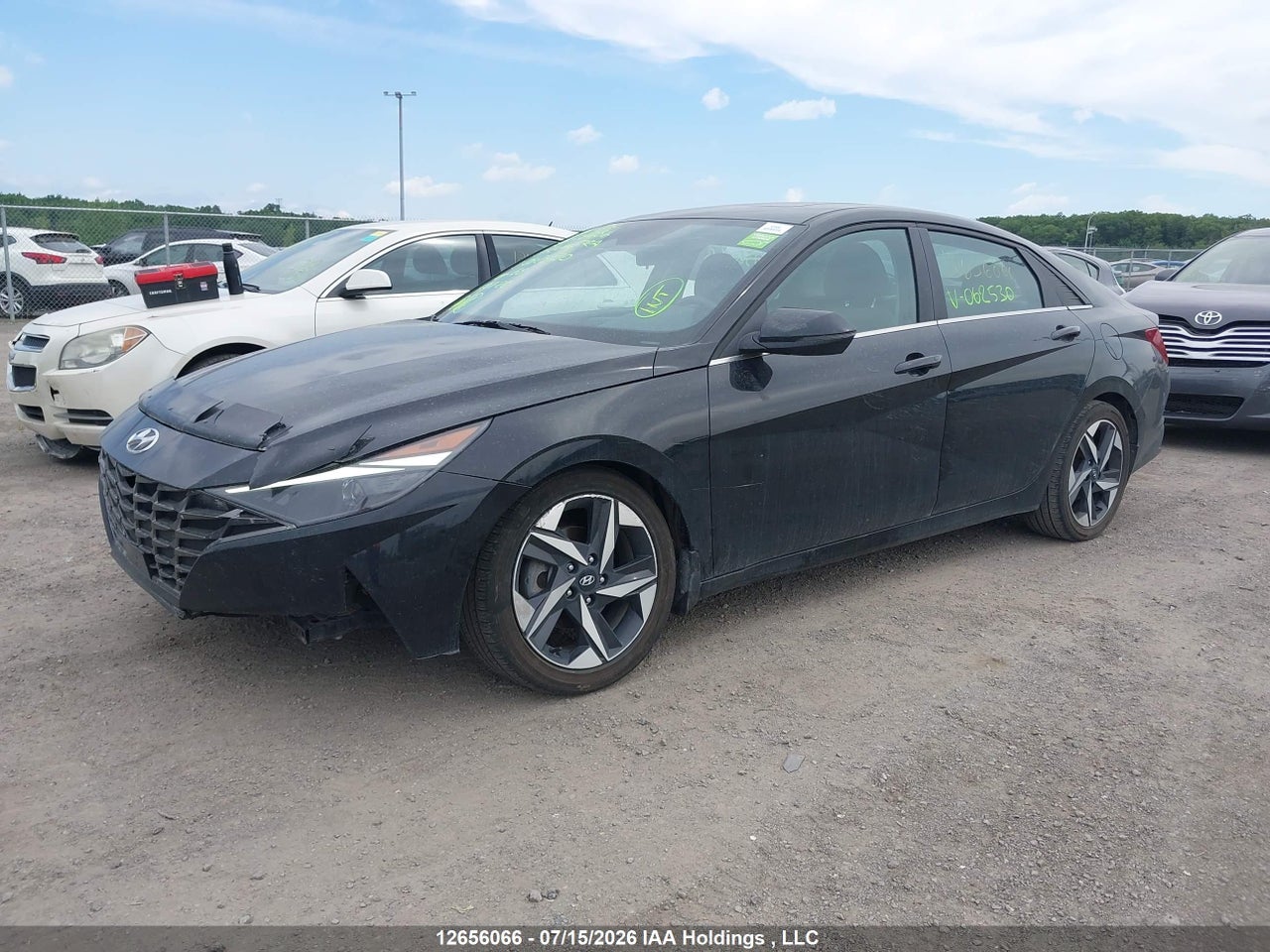 2023 HYUNDAI ELANTRA HYBRID LUXURY thumbnail 3
