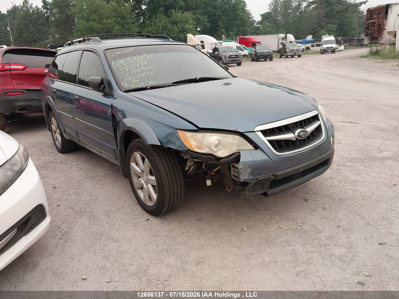 2008 SUBARU OUTBACK 2.5I thumbnail 2