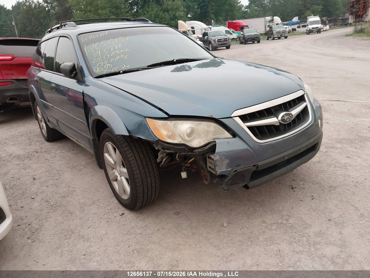2008 SUBARU OUTBACK 2.5I thumbnail 7