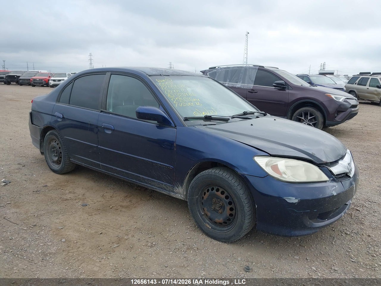 2004 HONDA CIVIC LX thumbnail 2