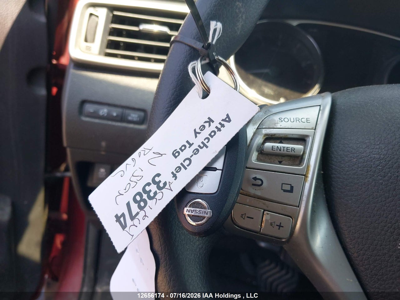2016 NISSAN ROGUE S/SL PREMIUM/SV thumbnail 12