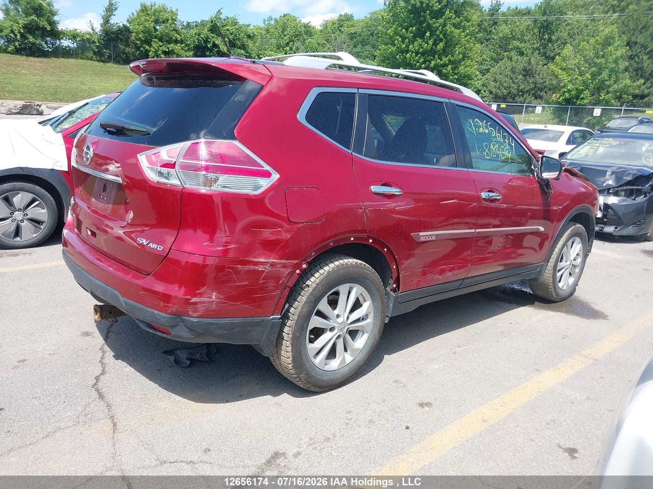 2016 NISSAN ROGUE S/SL PREMIUM/SV thumbnail 5