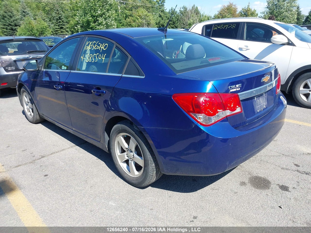 2012 CHEVROLET CRUZE LT thumbnail 4
